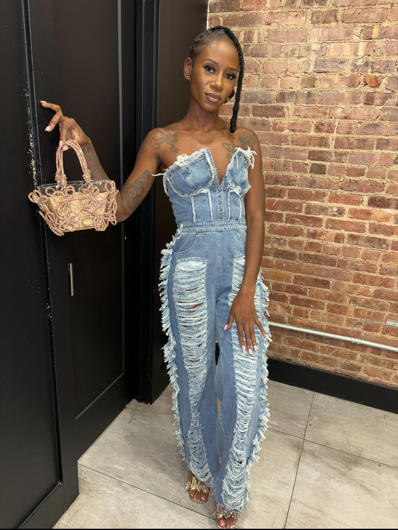Denim Jumpsuit