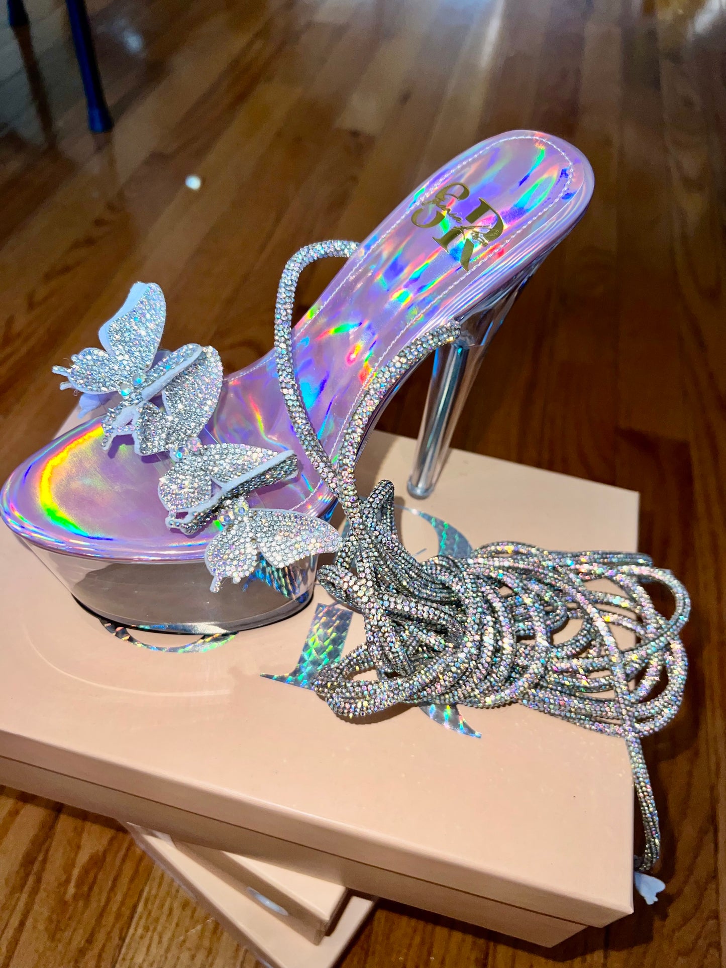 Crystal Butterfly Platforms