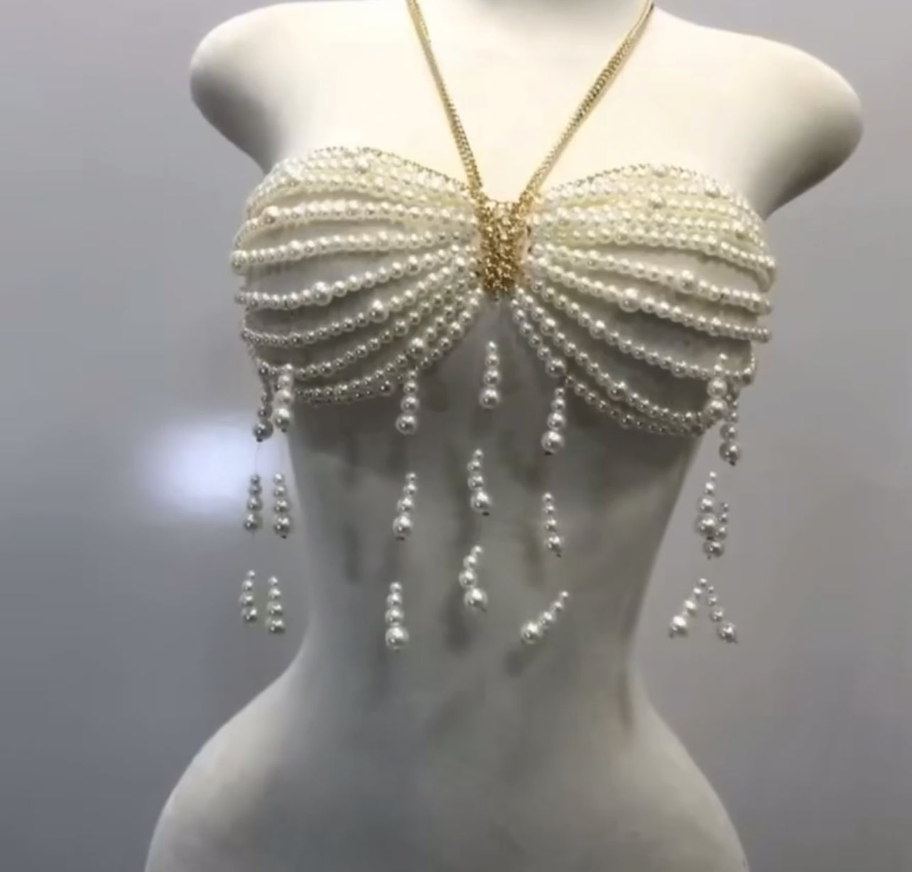 Pearl Beaded Top