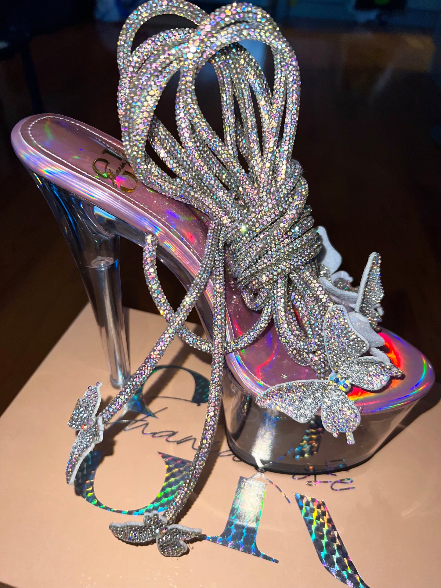 Crystal Butterfly Platforms