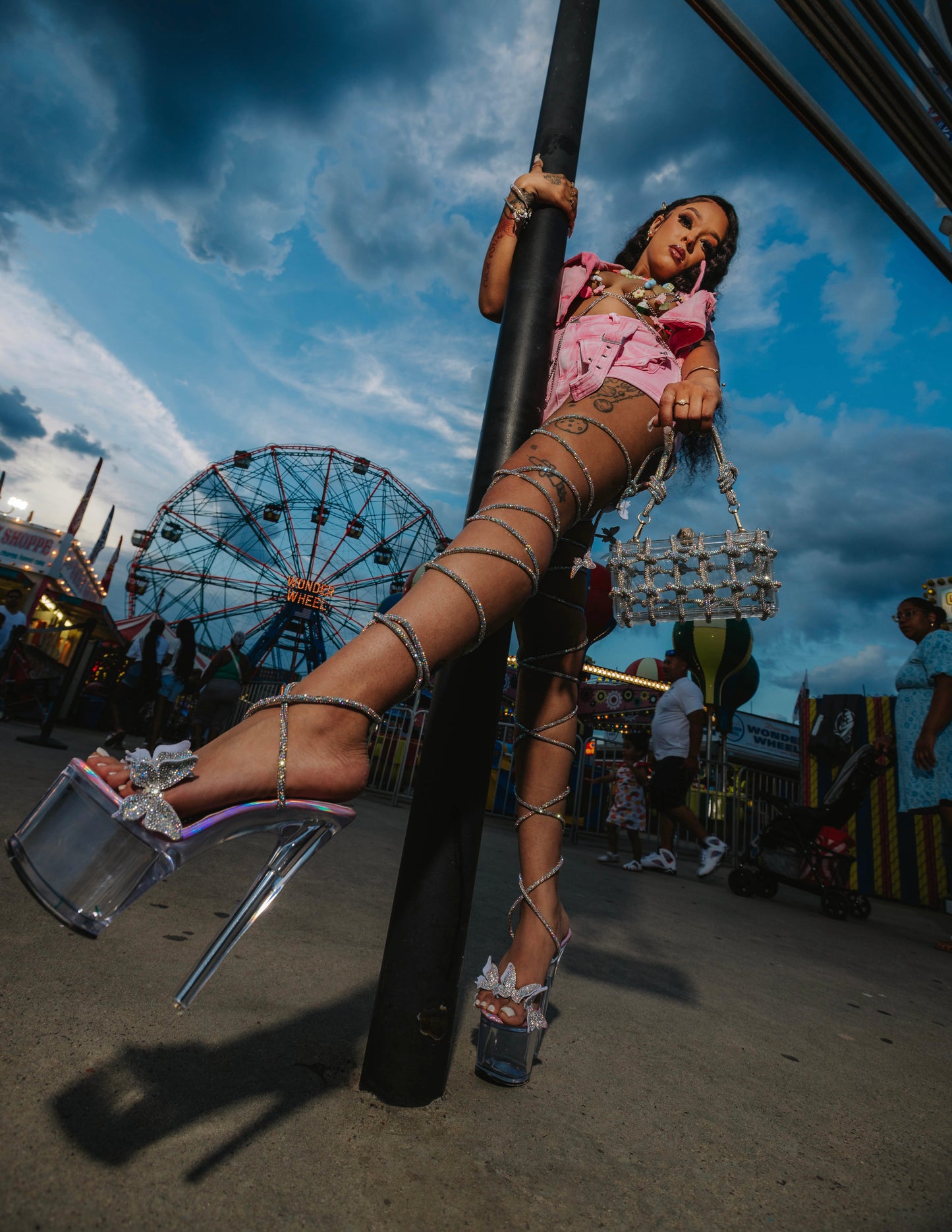 Crystal Butterfly Platforms