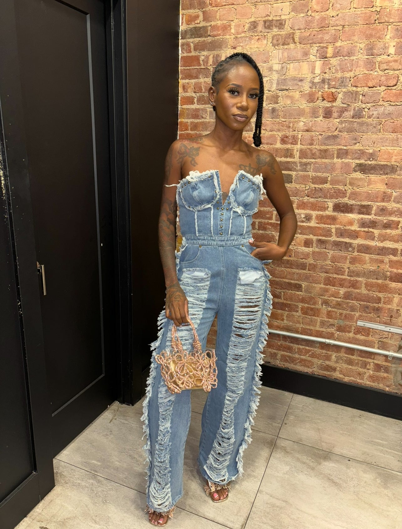 Denim Jumpsuit