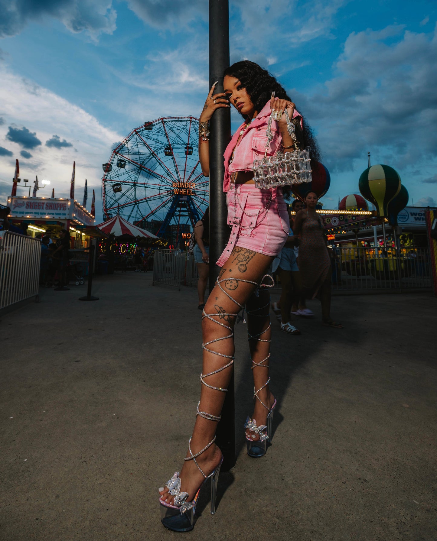 Crystal Butterfly Platforms