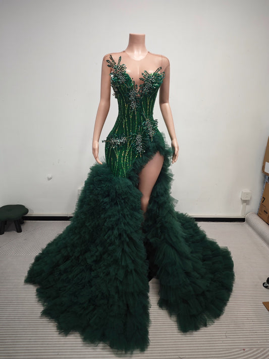 Enchanté Gown (Emerald)