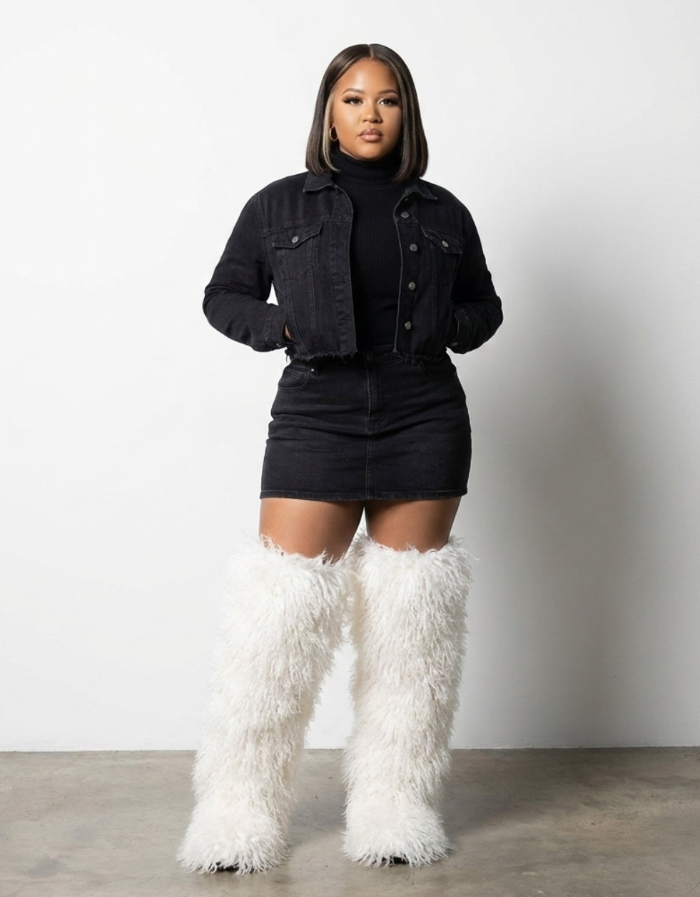 Mongolian Shear Luxe Boots