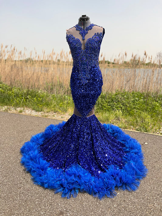 Blue Royalty (Sale Gown)