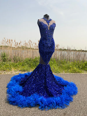 Blue Royalty (Sale Gown)