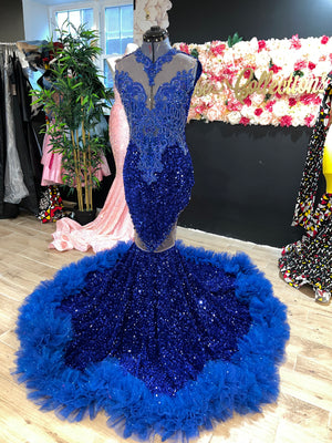 Blue Royalty (Sale Gown)
