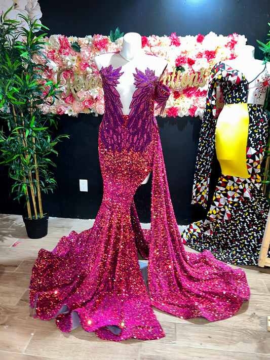 Purple storm (Sale Gown)