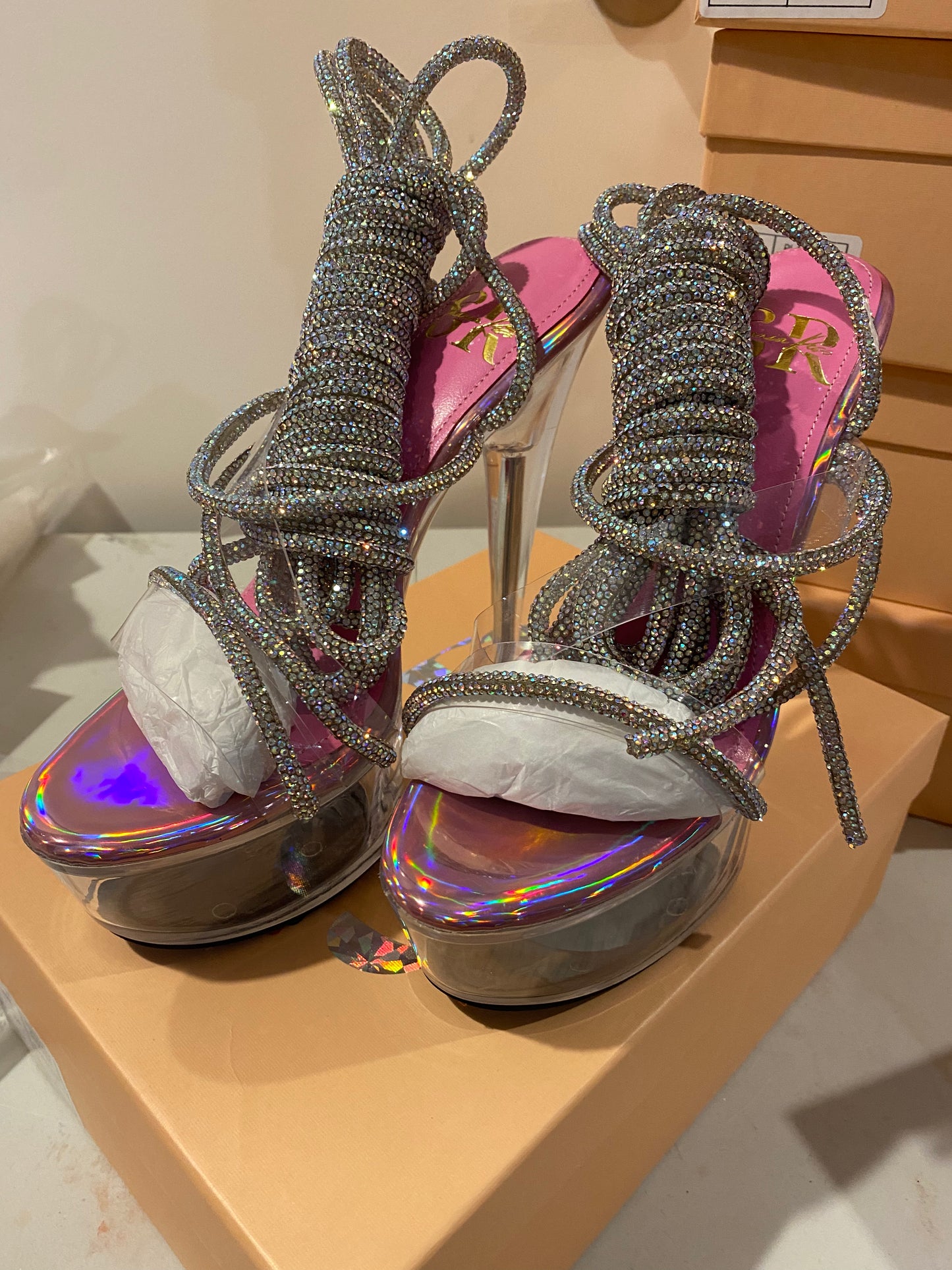 Cotton Candy Crystal Platform