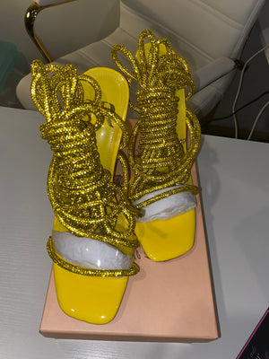 Yellow Ice Crystal