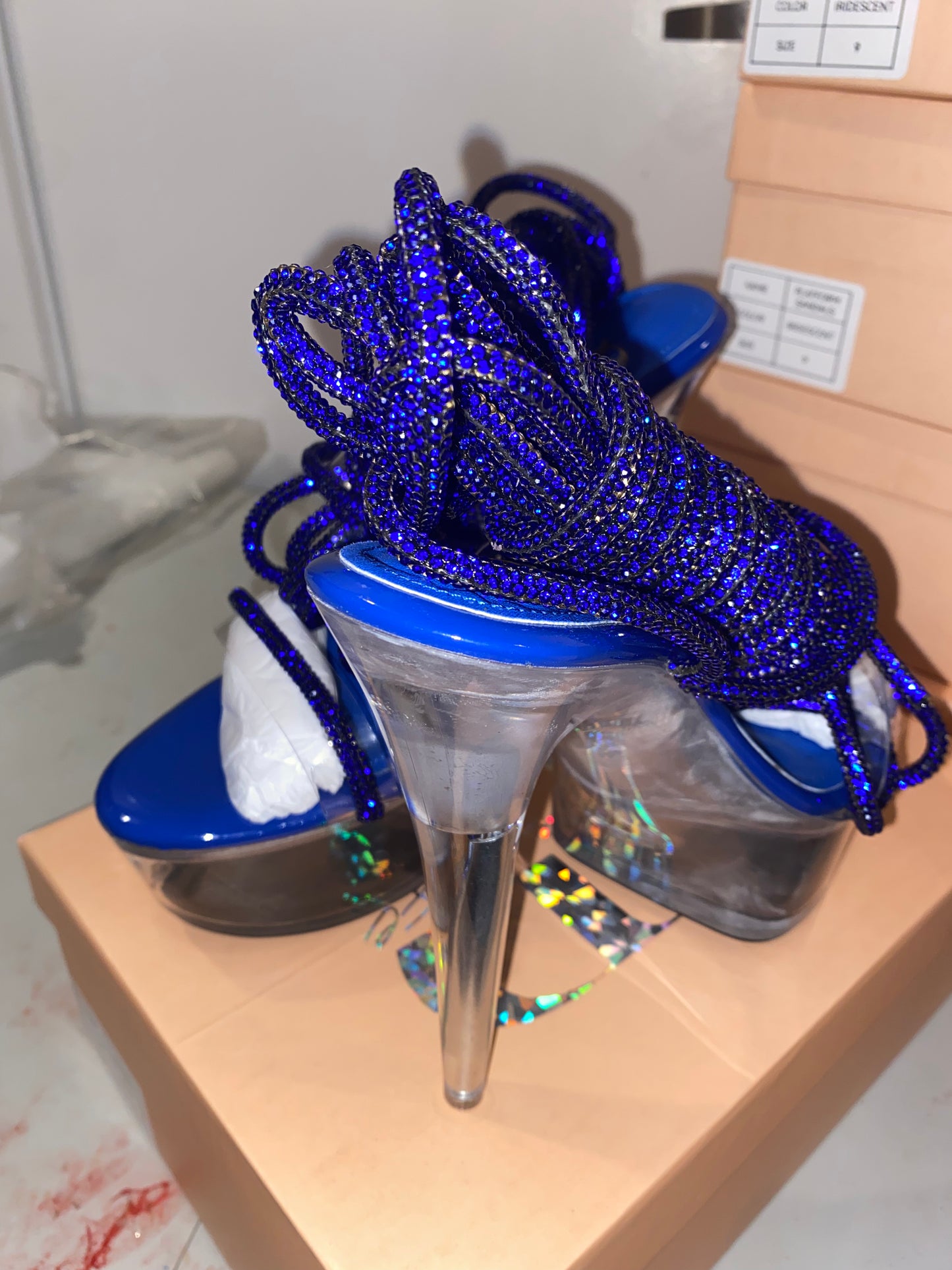 Blue Raspberry Crystal Platform