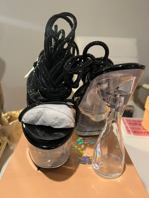 Black Ice Crystal Platform