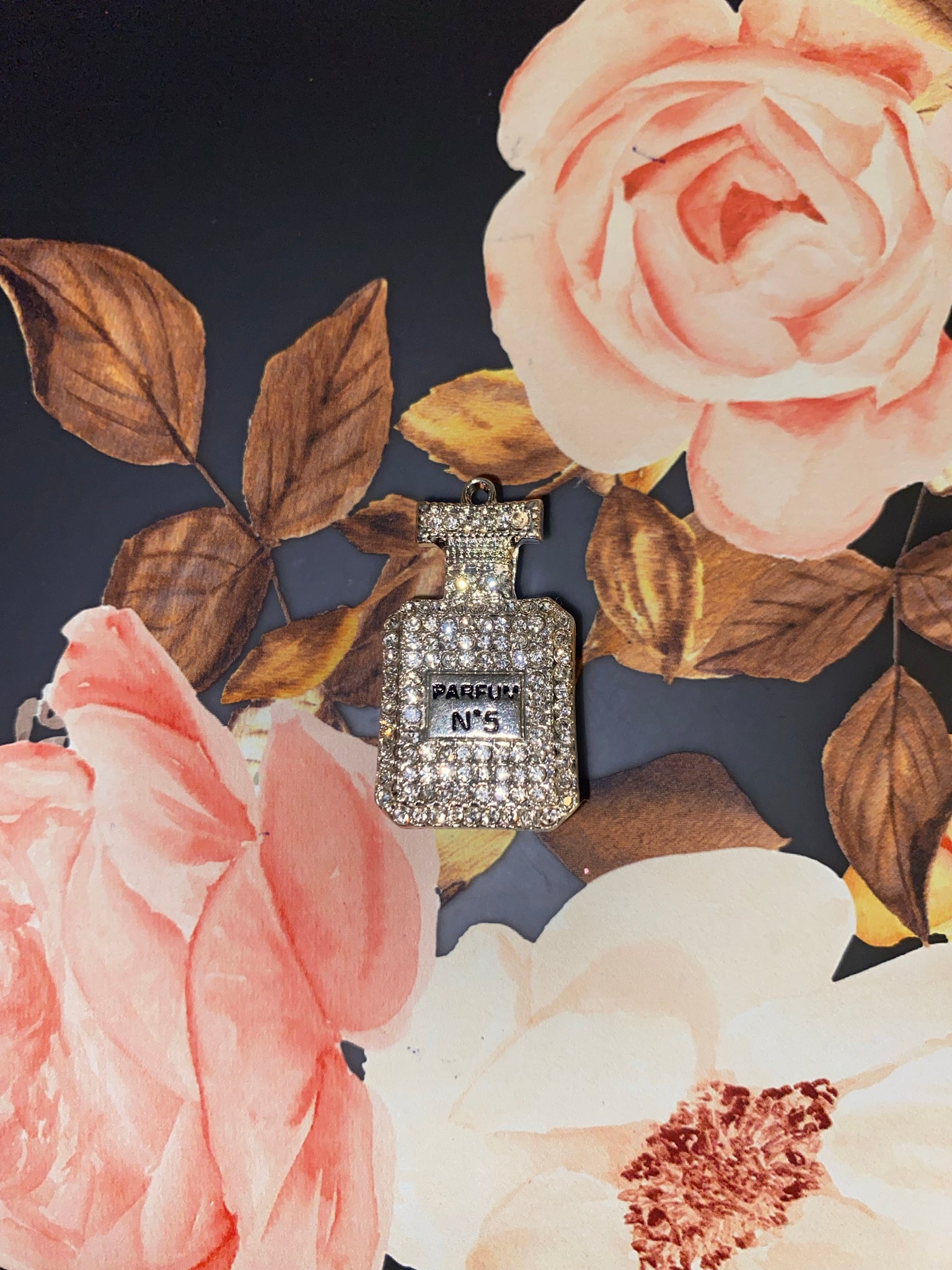 Silver Parfum Charm