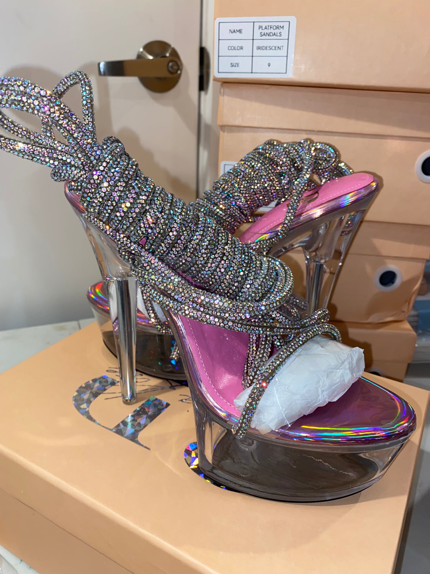 Cotton Candy Crystal Platform