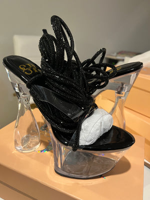 Black Ice Crystal Platform