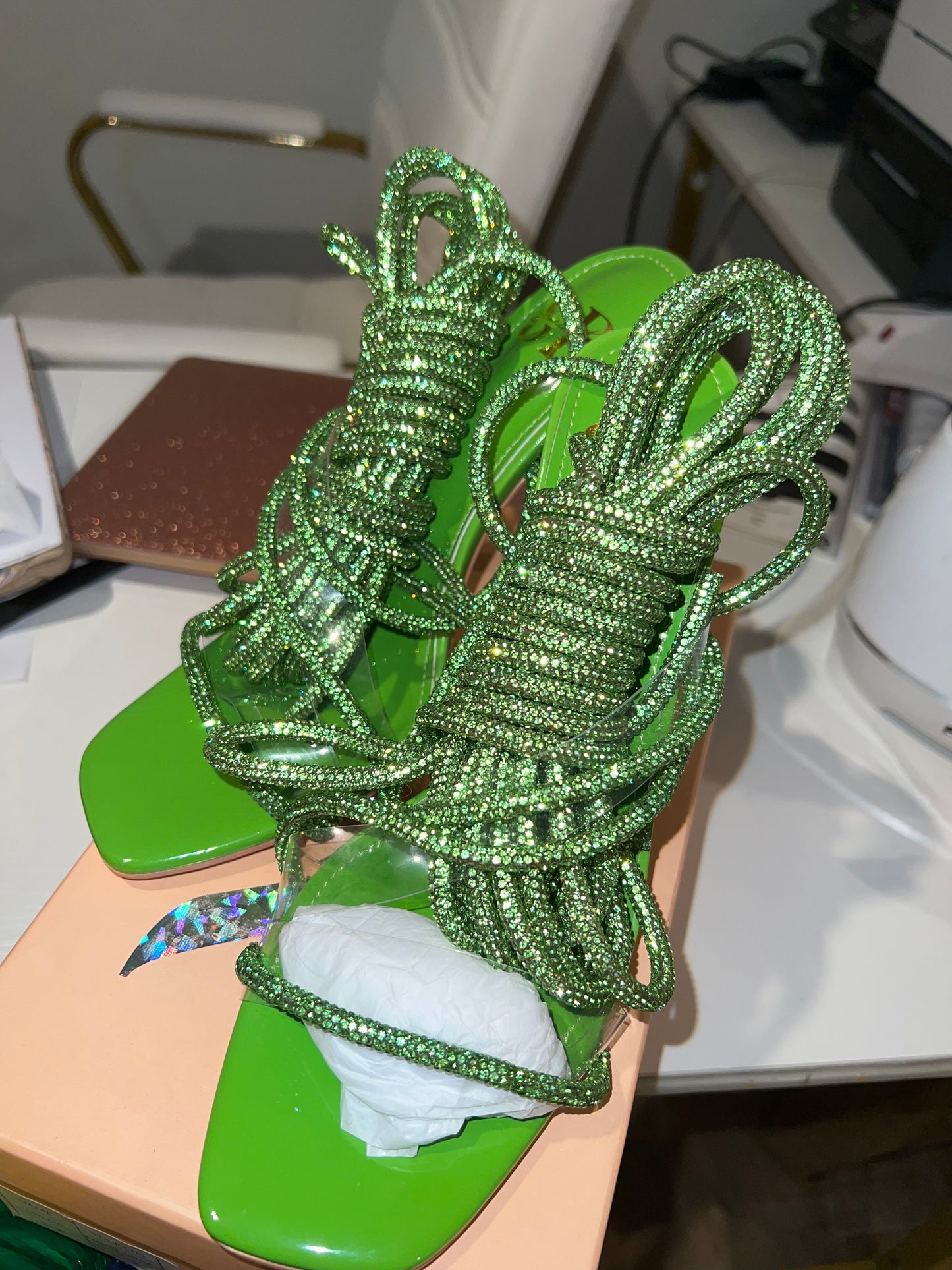 Lime Green Crystal