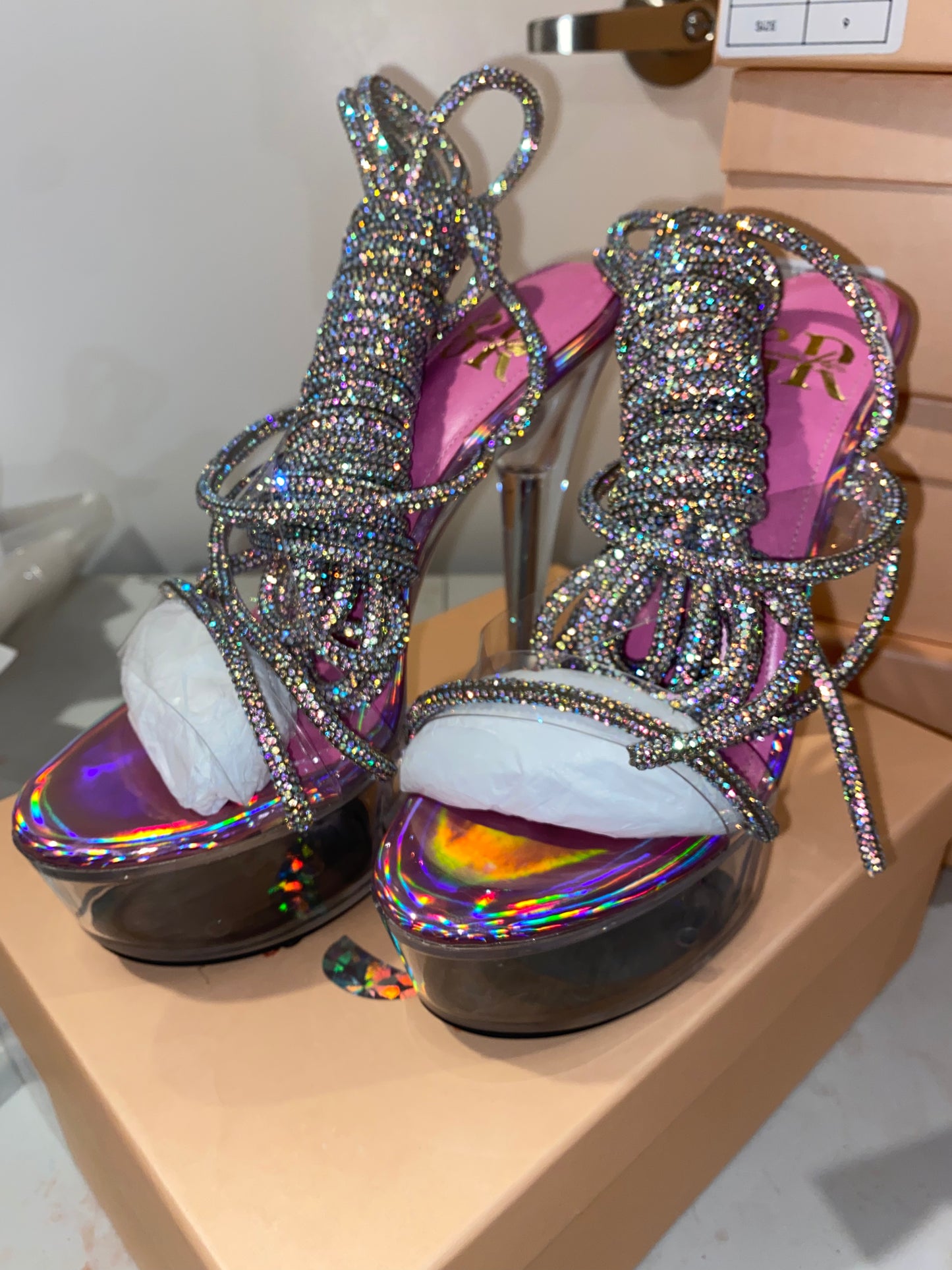 Cotton Candy Crystal Platform