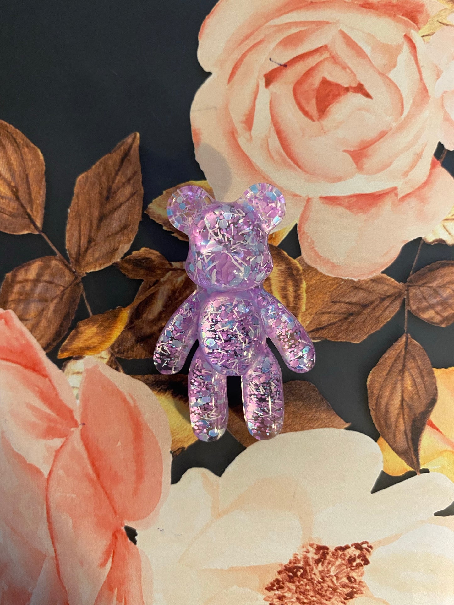 Peluche Purpurina Morado