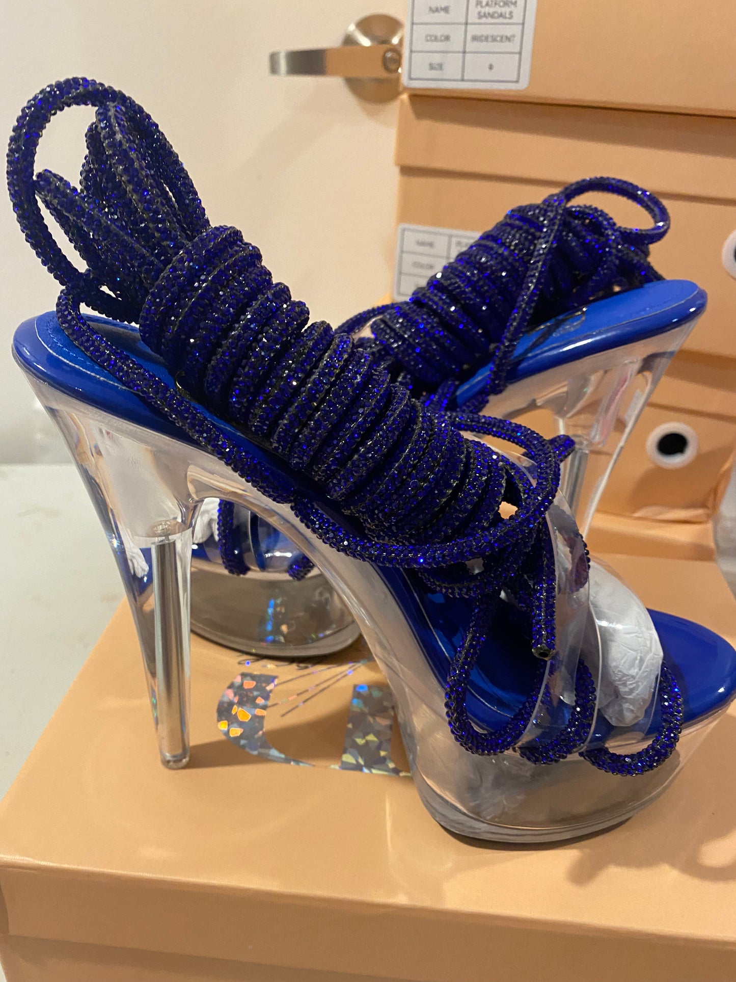 Blue Raspberry Crystal Platform