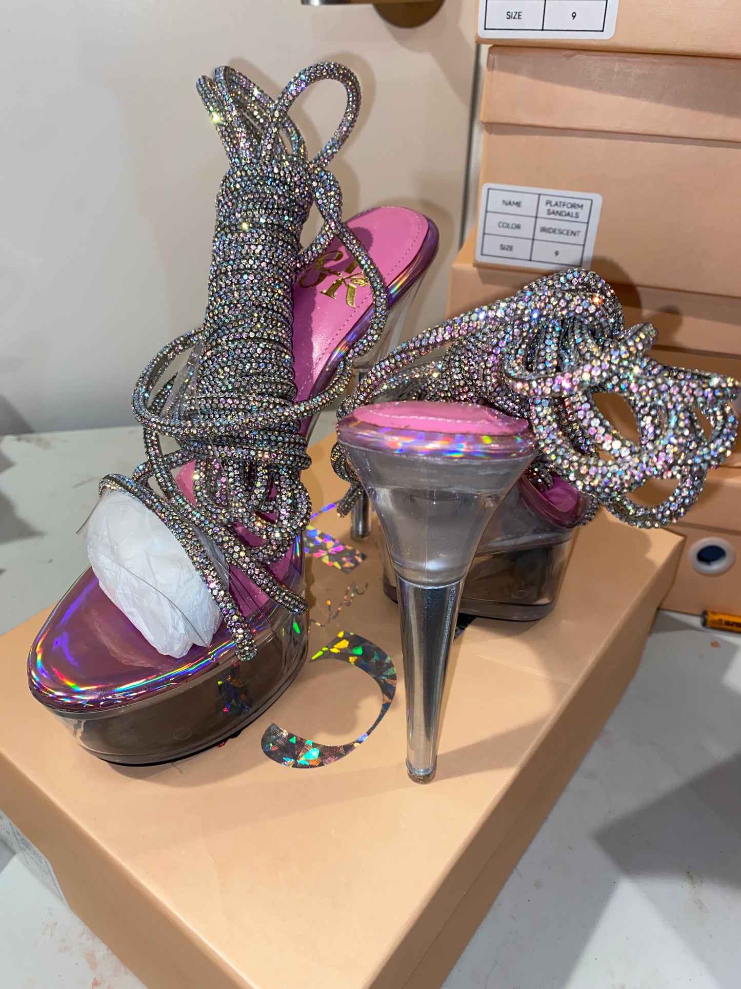 Cotton Candy Crystal Platform
