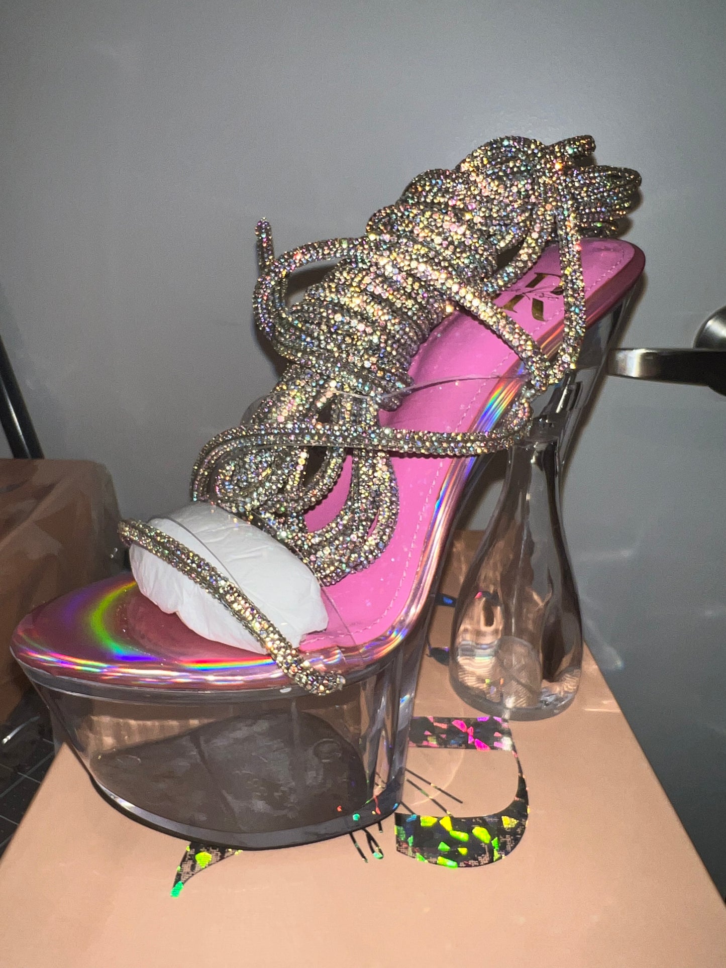 Cotton Candy Crystal Platform